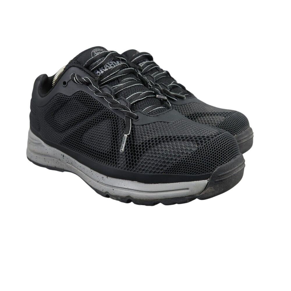 Brahma Shoes Mens 7.5 Work Kamden Steel Toe Slip Resistant Light Weight Comfort